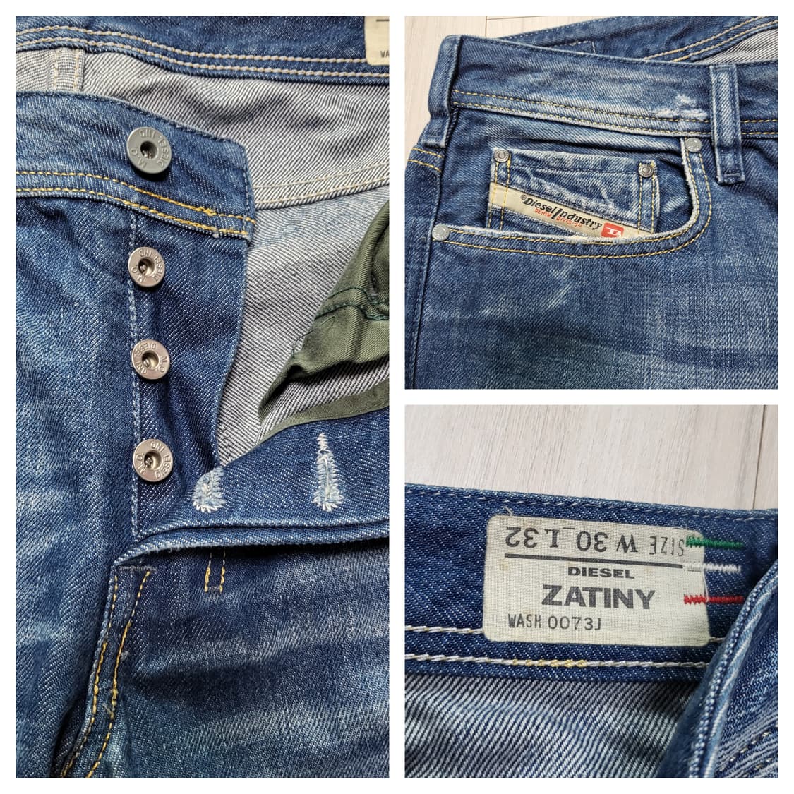 (30) 디젤 플레어진 diesel 자티니 부츠컷 청바지 디젤청바지 상품이미지5
