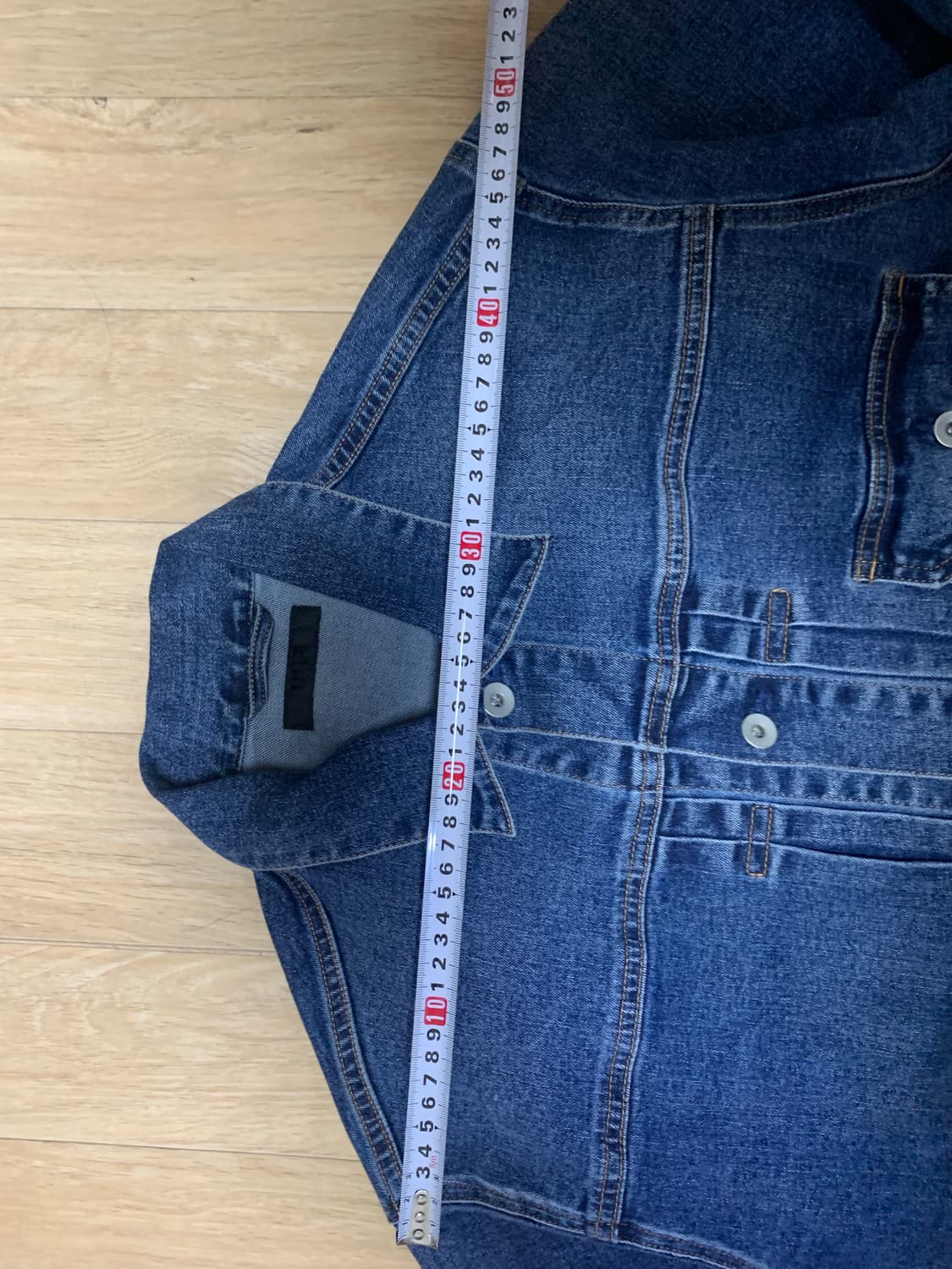 유니클로 타입1 데님자켓 라지 L 상품이미지5