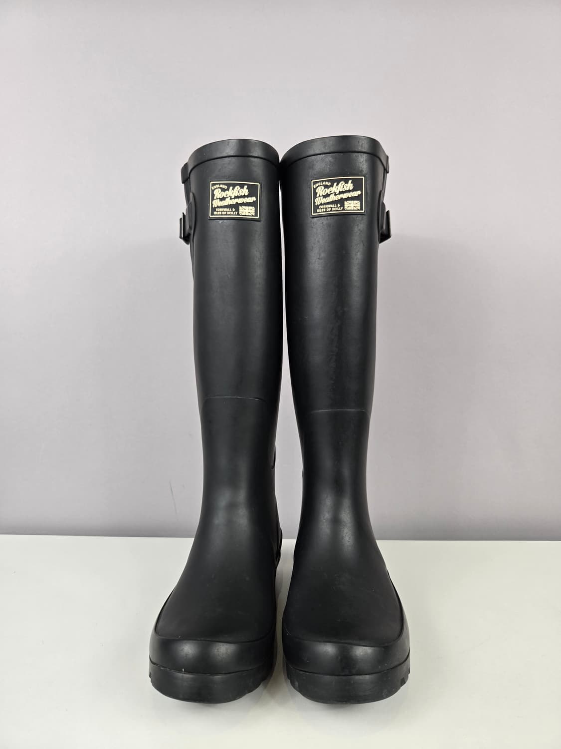 락피쉬 웨더웨어 롱 레인부츠 UK3 (230-235) US36 블랙 상품이미지2