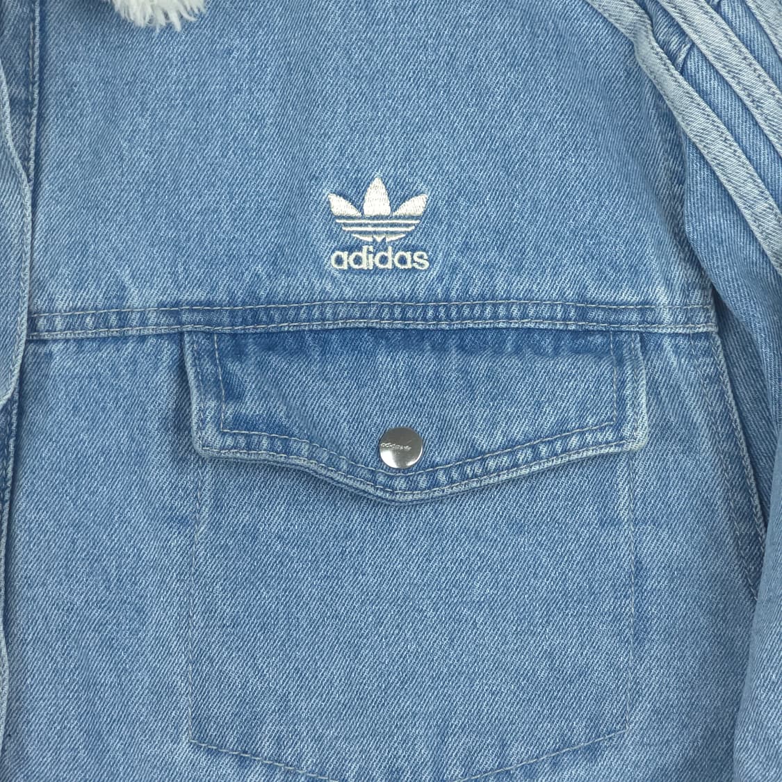 [L] 아디다스 파이어버드 뉴트럴 코트 데님자켓 상품이미지4