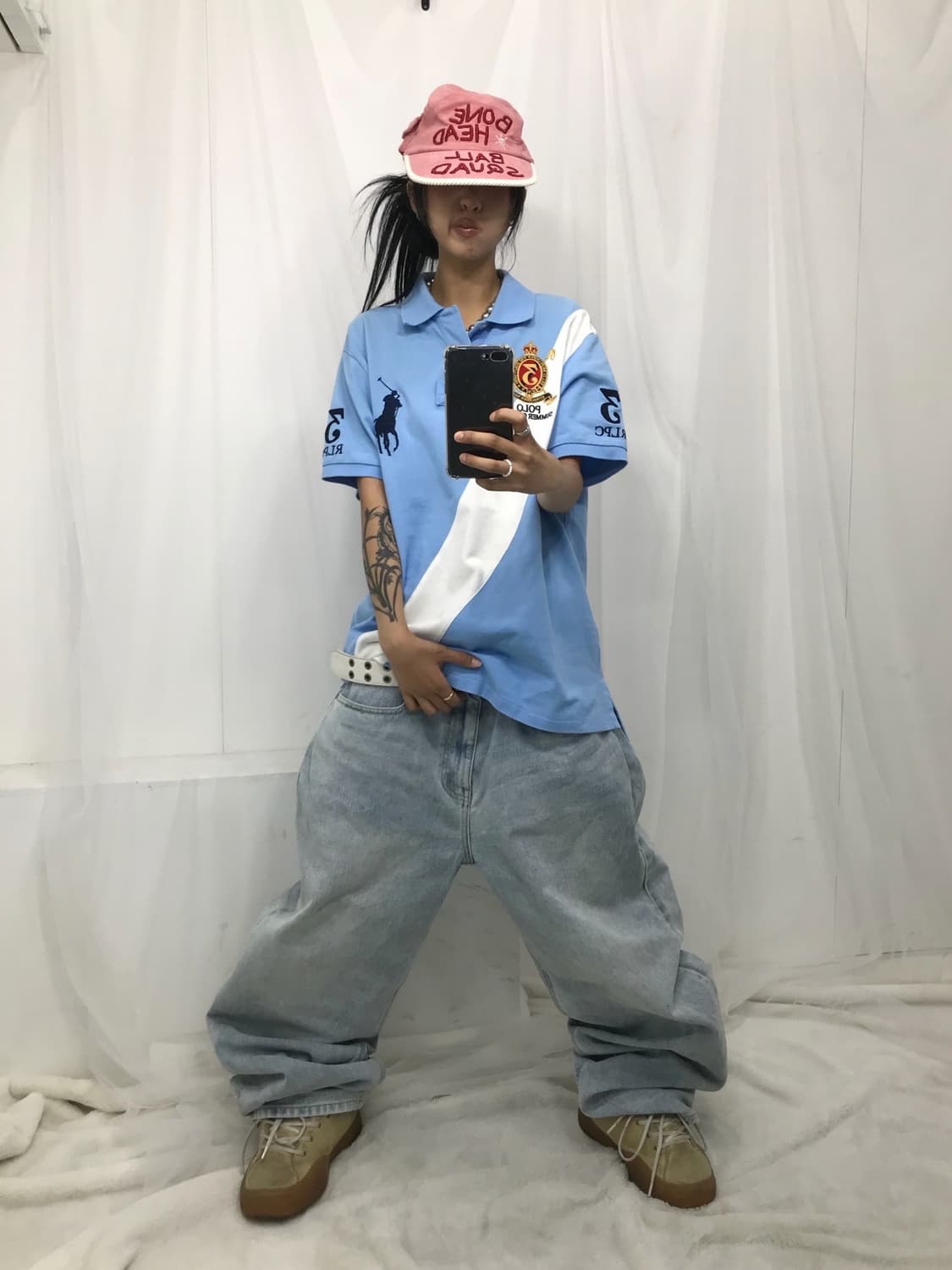 Polo Big Pony PK T-shirt (🩵Rare🩵)  상품이미지4