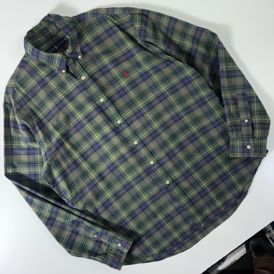 Polo  폴로 랄프로렌 자수 코튼 체크 셔츠  상품이미지2