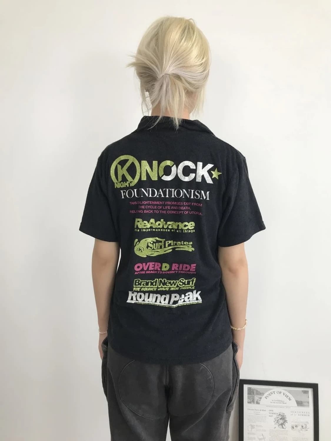 Oblo Design Graphic Polo T-Shirt 상품이미지3