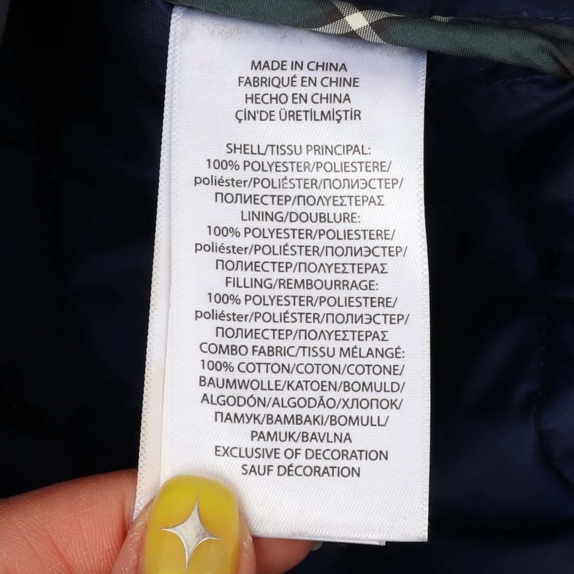 폴로 랄프로렌 플레이드 체크 카코트 퀄팅 자켓 상품이미지9