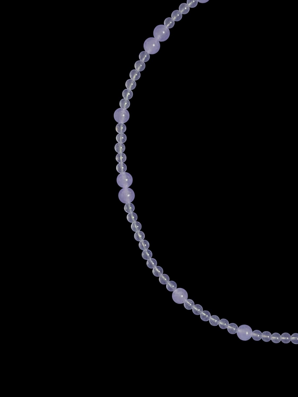Bubble necklace - lavender 상품이미지2