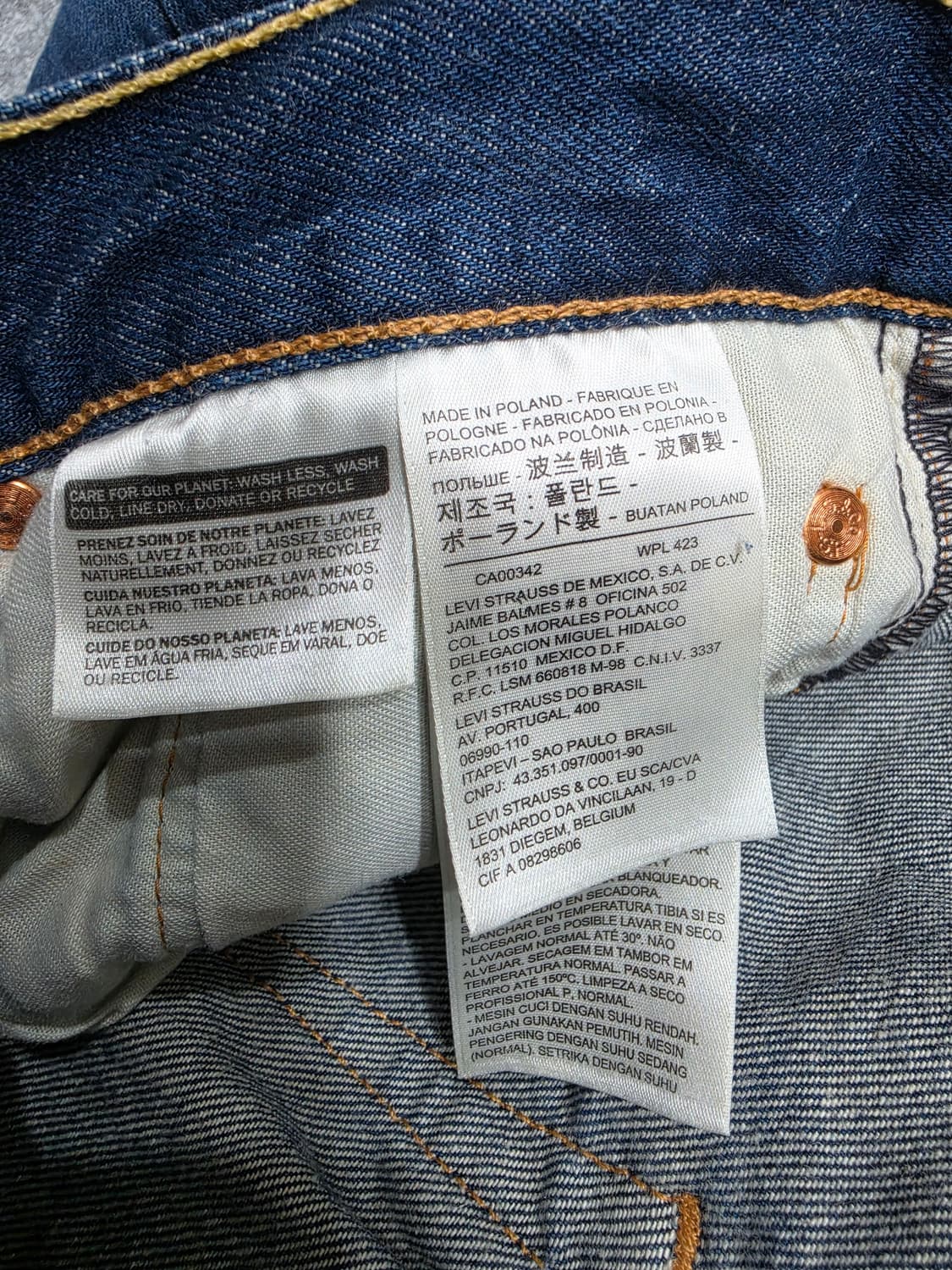 리바이스 501 데님팬츠 청바지 32 x 30 상품이미지9