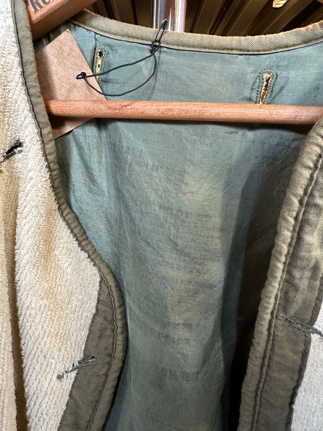 50s 미군 Us Army 오리지널 M51 파일 라이너 자켓 상품이미지8