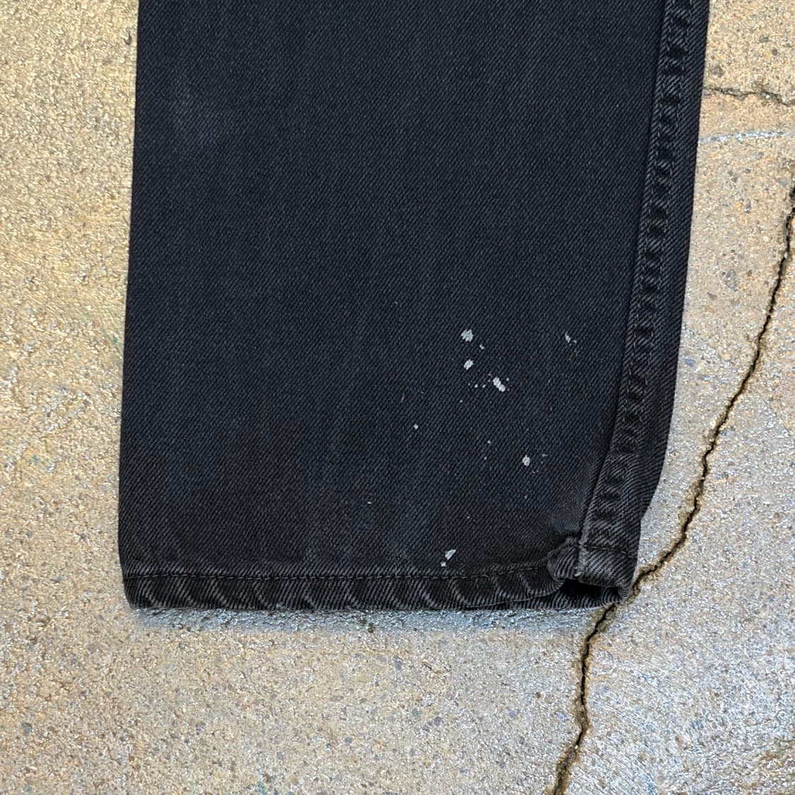 미국 빈티지 리바이스 505 블랙진 청바지 상품이미지6