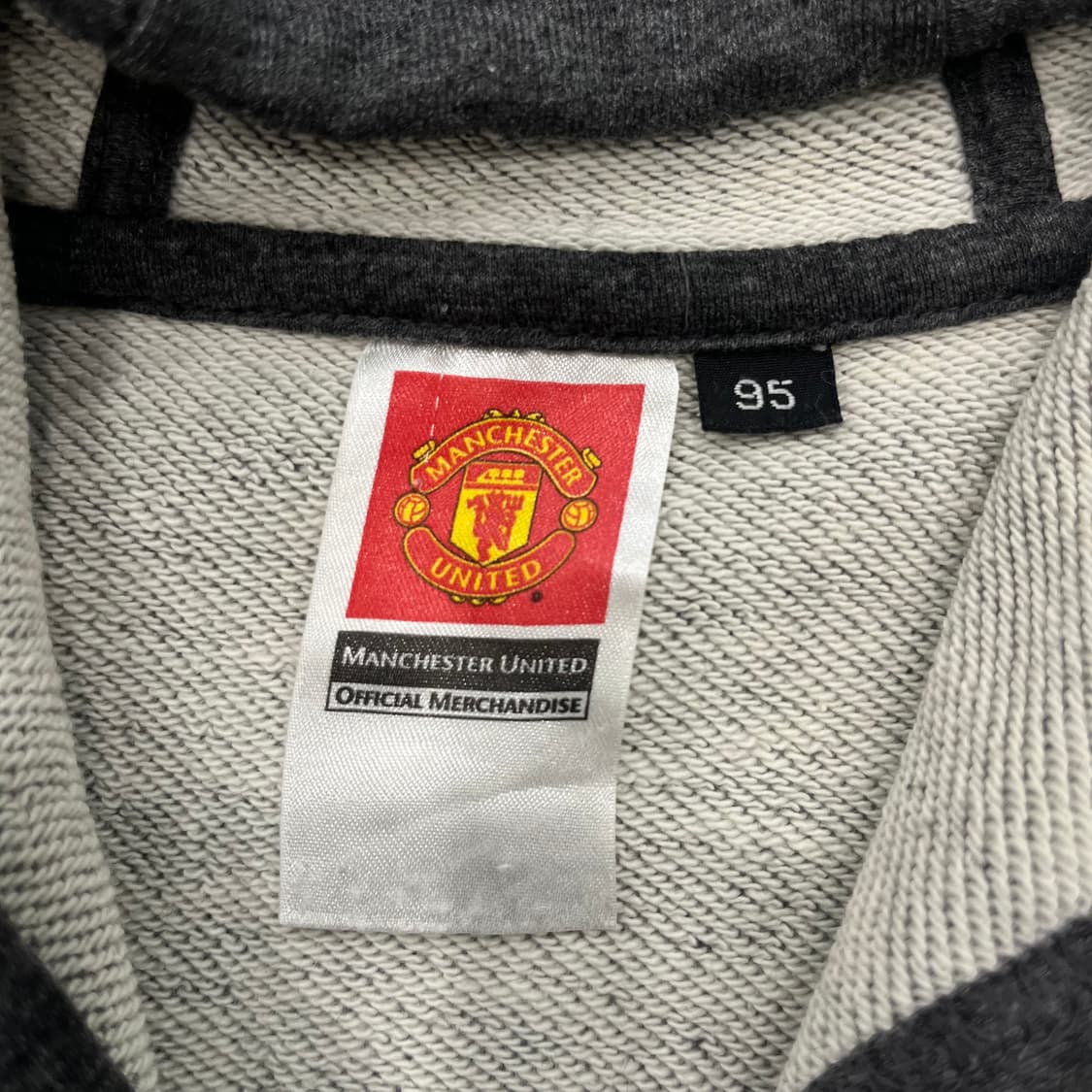 95 맨유 맨체스터유나이티드 자수 로고후드티 상품이미지4