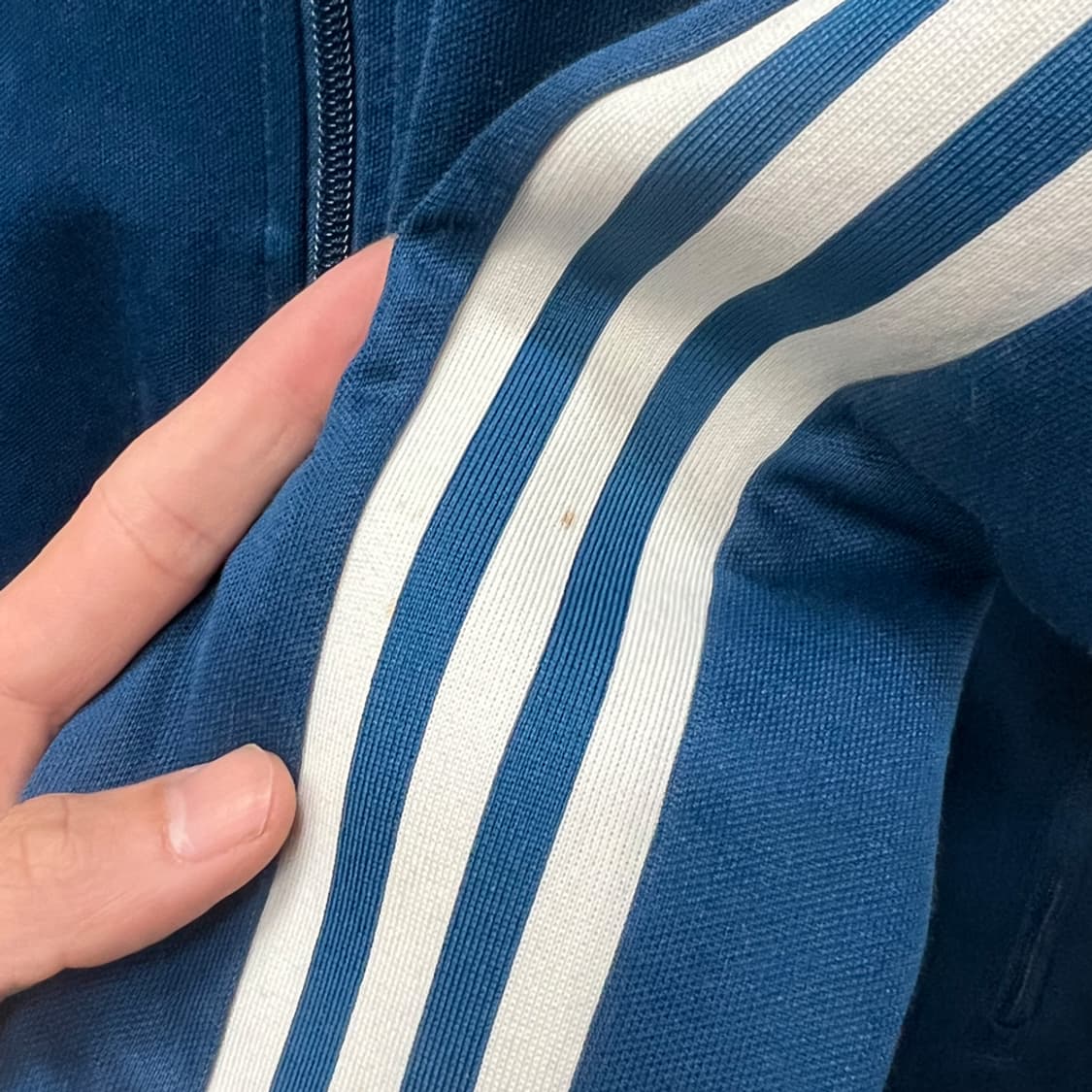 아디다스 베켄바우어 나이트 인디고 트랙탑 져지 XL 상품이미지5