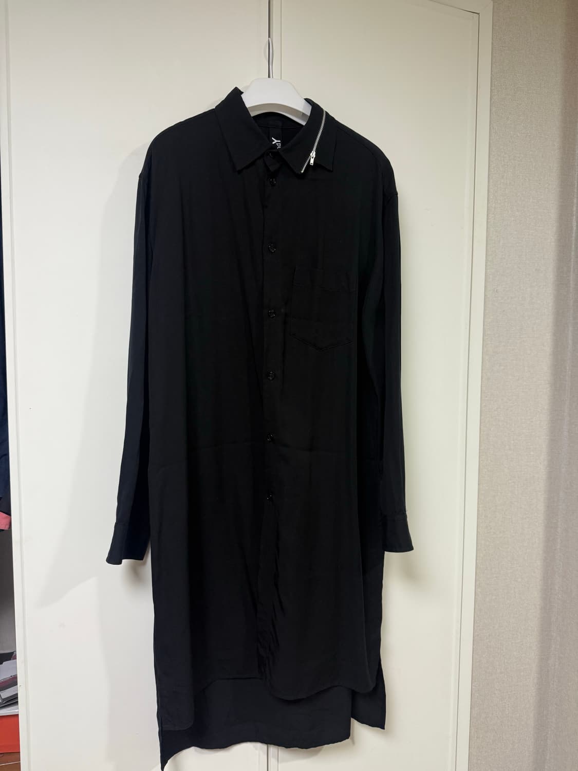 요지야마모토 롱셔츠 상품이미지1