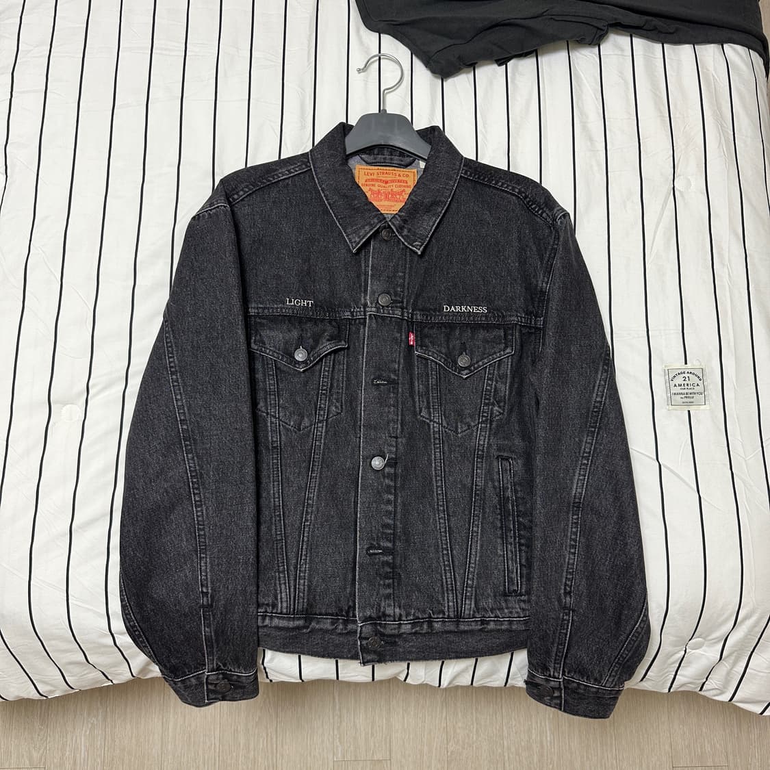 리바이스 언더커버자켓 블랙(XL) 상품이미지2