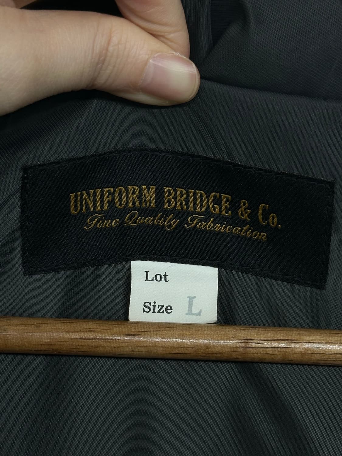 [L] 유니폼 브릿지 (UNIFORM BRIDGE) 숏 마운틴 파카 자켓 상품이미지3