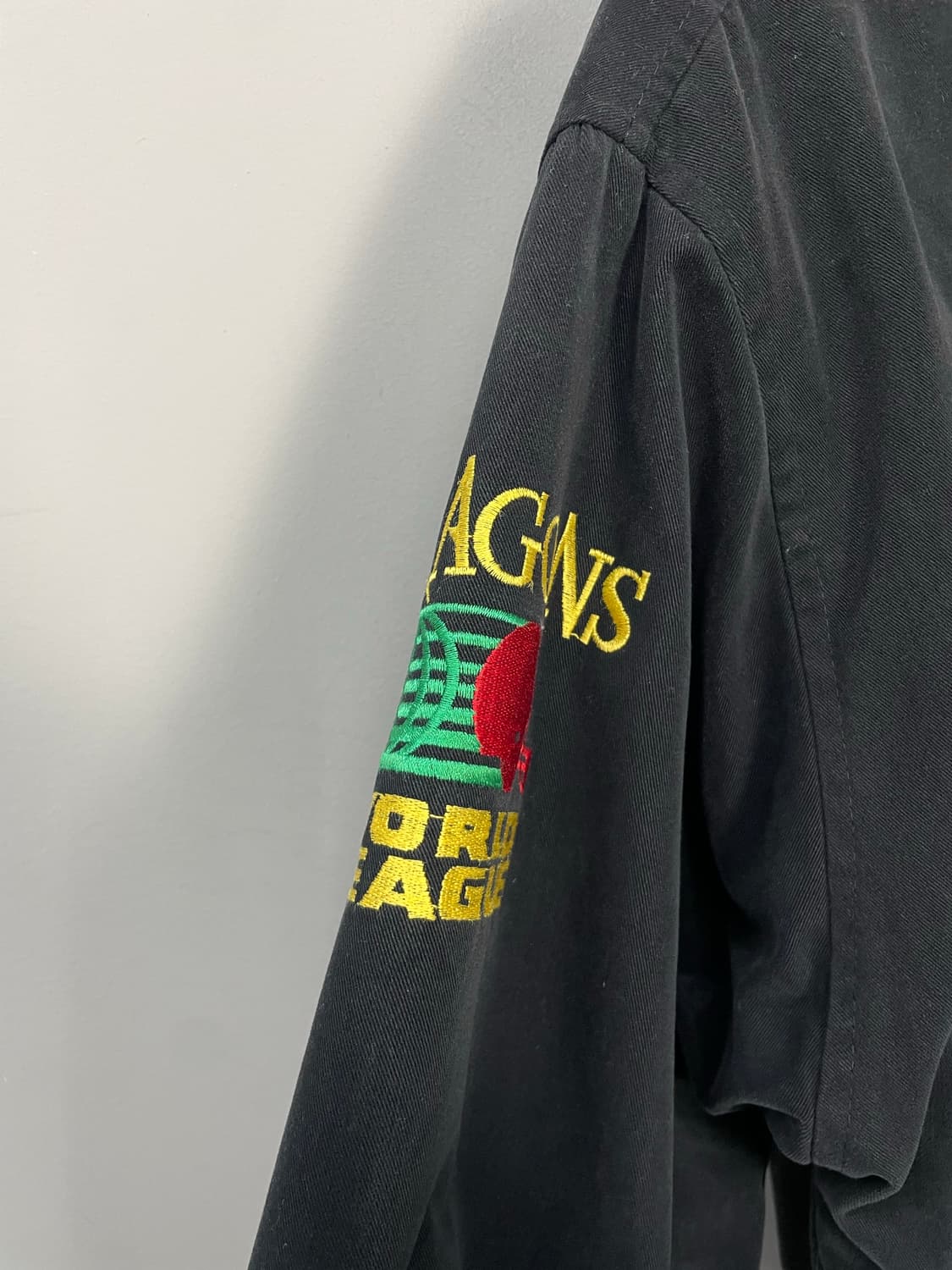 빈티지 블랙 봄버 자켓 H1099 상품이미지5