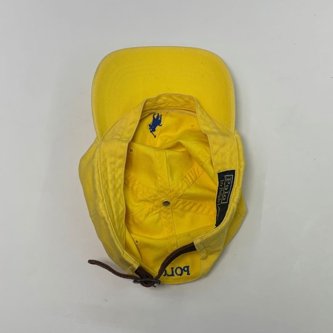 POLO BY RALPH LAUREN 코튼 치노 볼캡 옐로우 상품이미지7