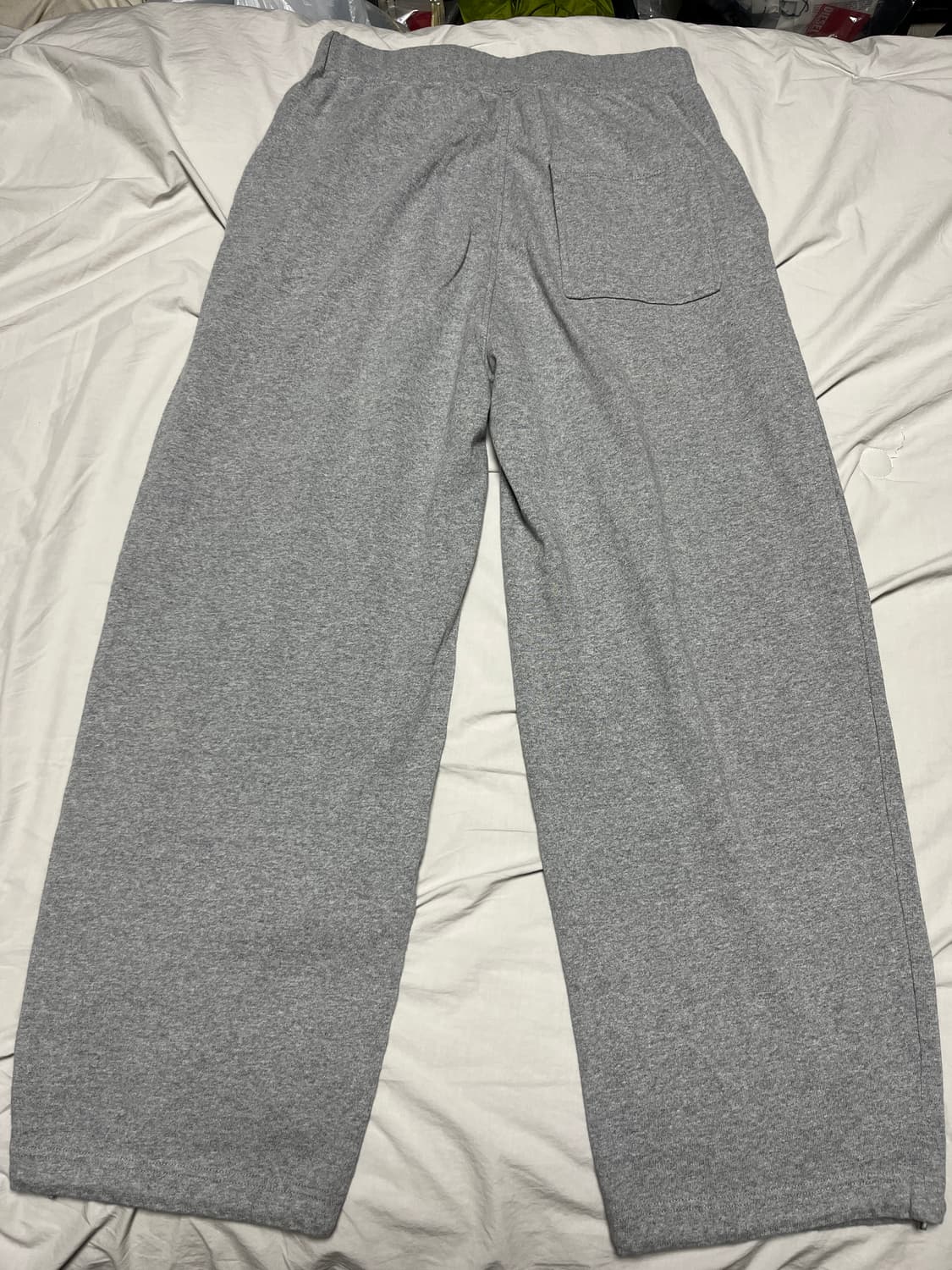 [M] 챔피온 논기모 와이드 그레이 팬츠 상품이미지7