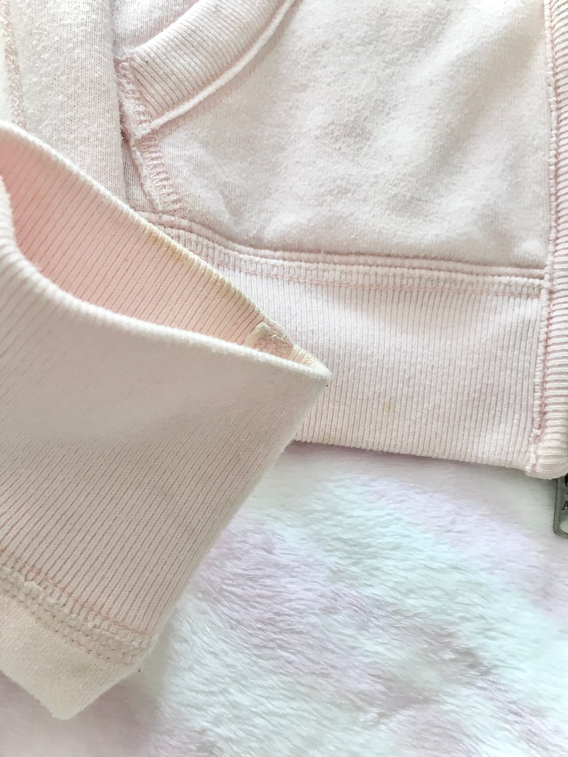 [가격제시] 아베크롬비 베이비핑크 로고 레터링 후드집업 핀터레스트 갸루 상품이미지7