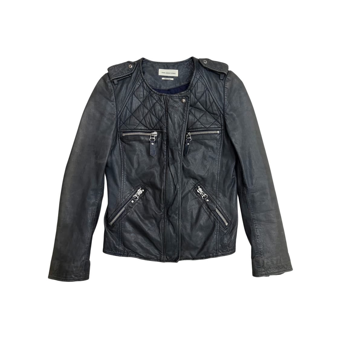 이자벨마랑 여성 양가죽 램스킨 레더 자켓 36 상품이미지1