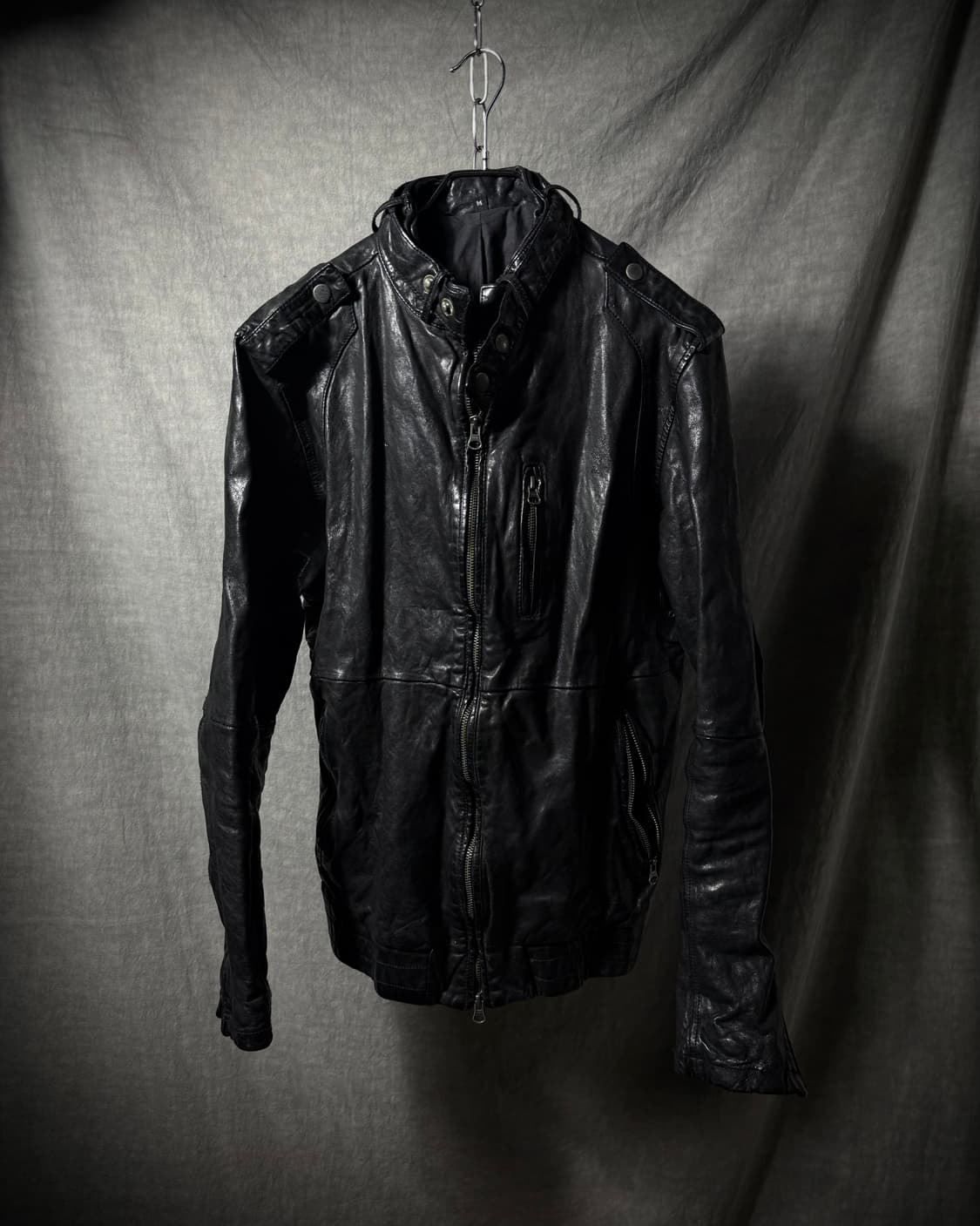 Vintage Lambskin Leather Jacket  상품이미지3