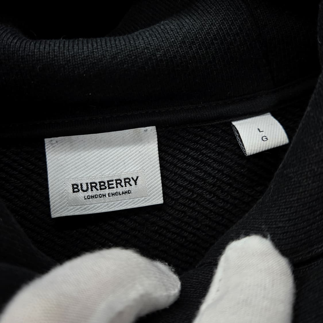 버버리 빅로고 후드 L 상품이미지4