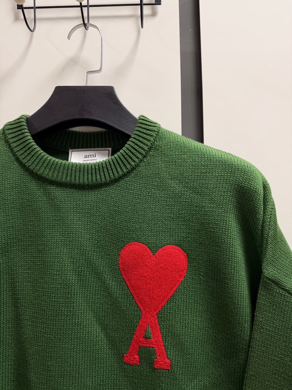 (L)105 아미 빅하트로고 니트 상품이미지3