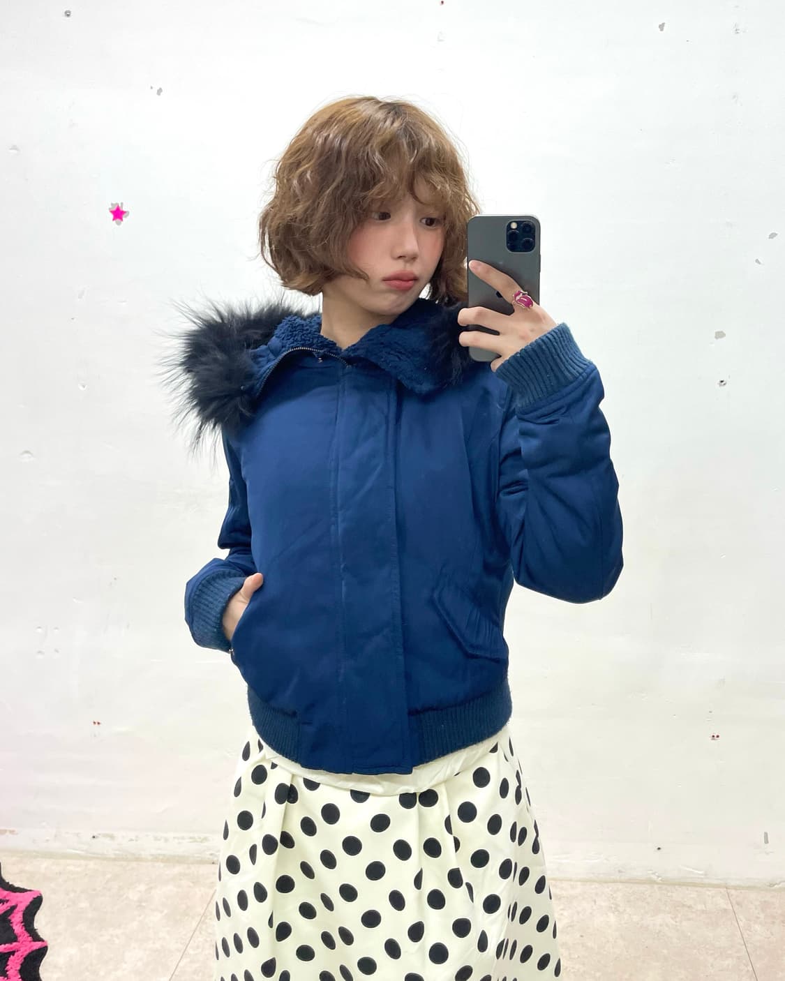 n2b Blue Padded Short Padded 상품이미지1