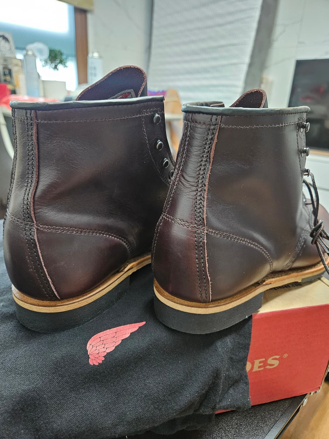 레드윙 벡맨 블랙체리 8.5D 새상품 상품이미지3