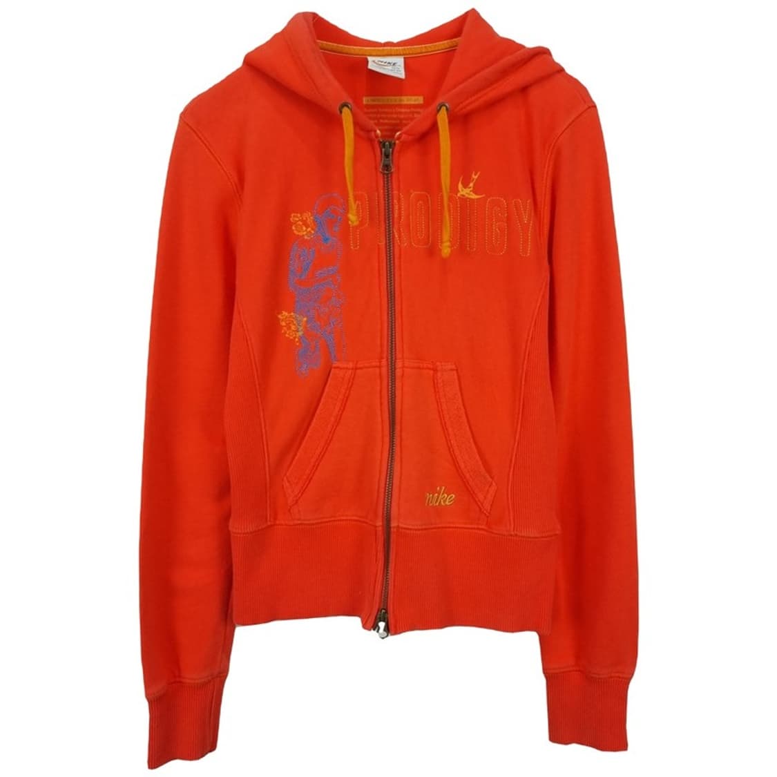[나이키] 00'S 빈티지 그래픽 자수 후드 집업 오렌지 M19656 상품이미지2
