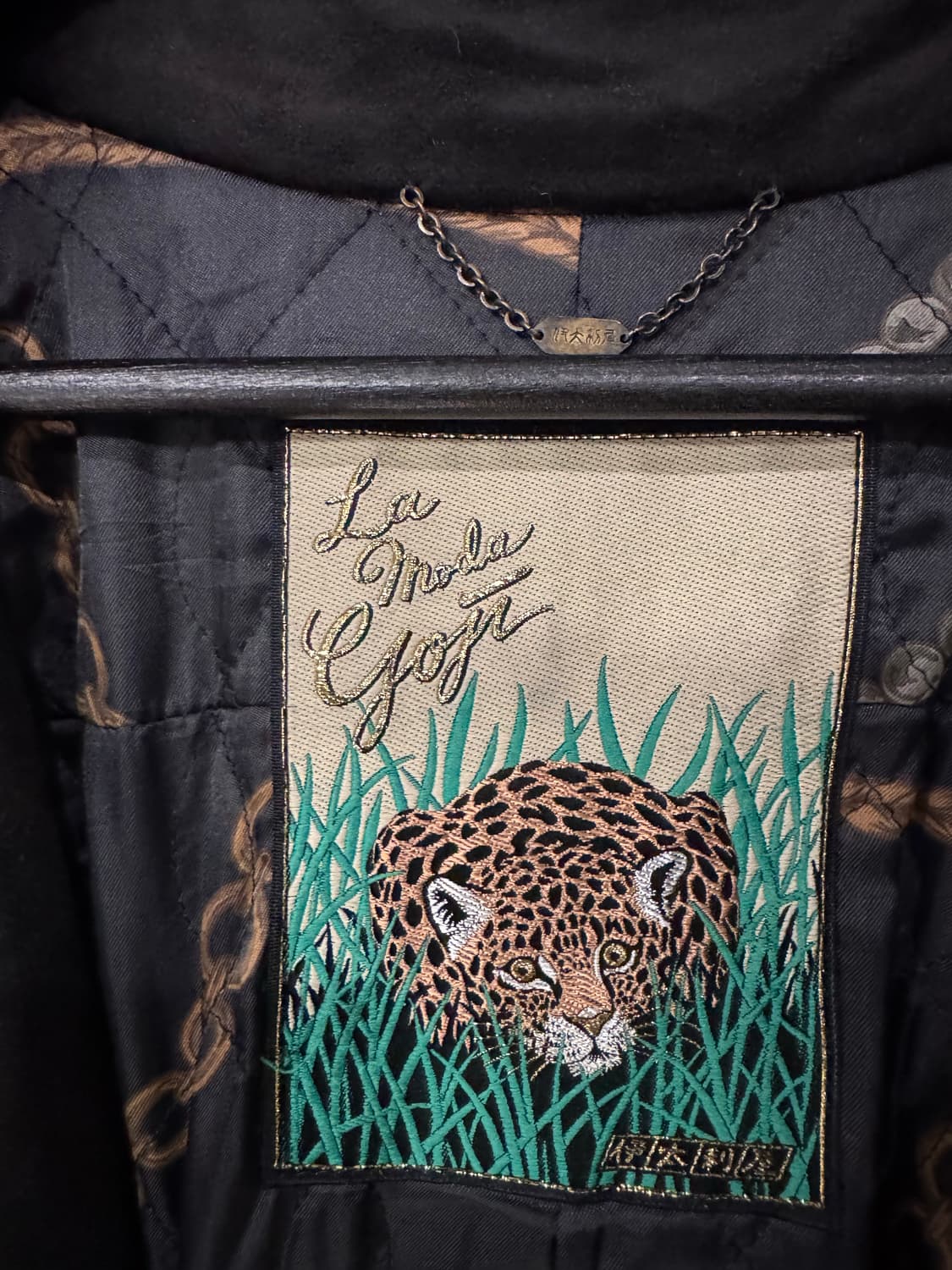 La Mode Goji 디테일 벨벳 봄버자켓 상품이미지4