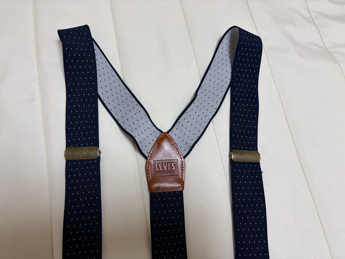 리바이스빈티지클로딩 LVC 서스펜더 블루도트 상품이미지2