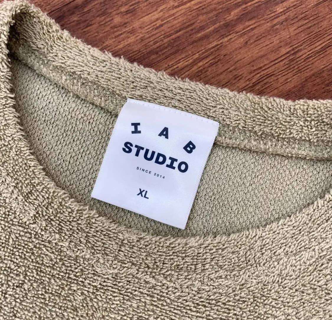 XL IAB STUDIO 아이앱스튜디오 타월 티셔츠  상품이미지6