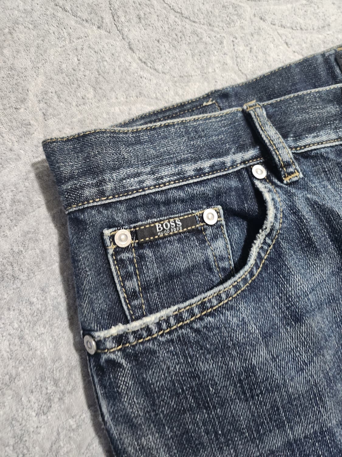 BOSS 데님 팬츠 (중청 워싱) - 36 상품이미지4