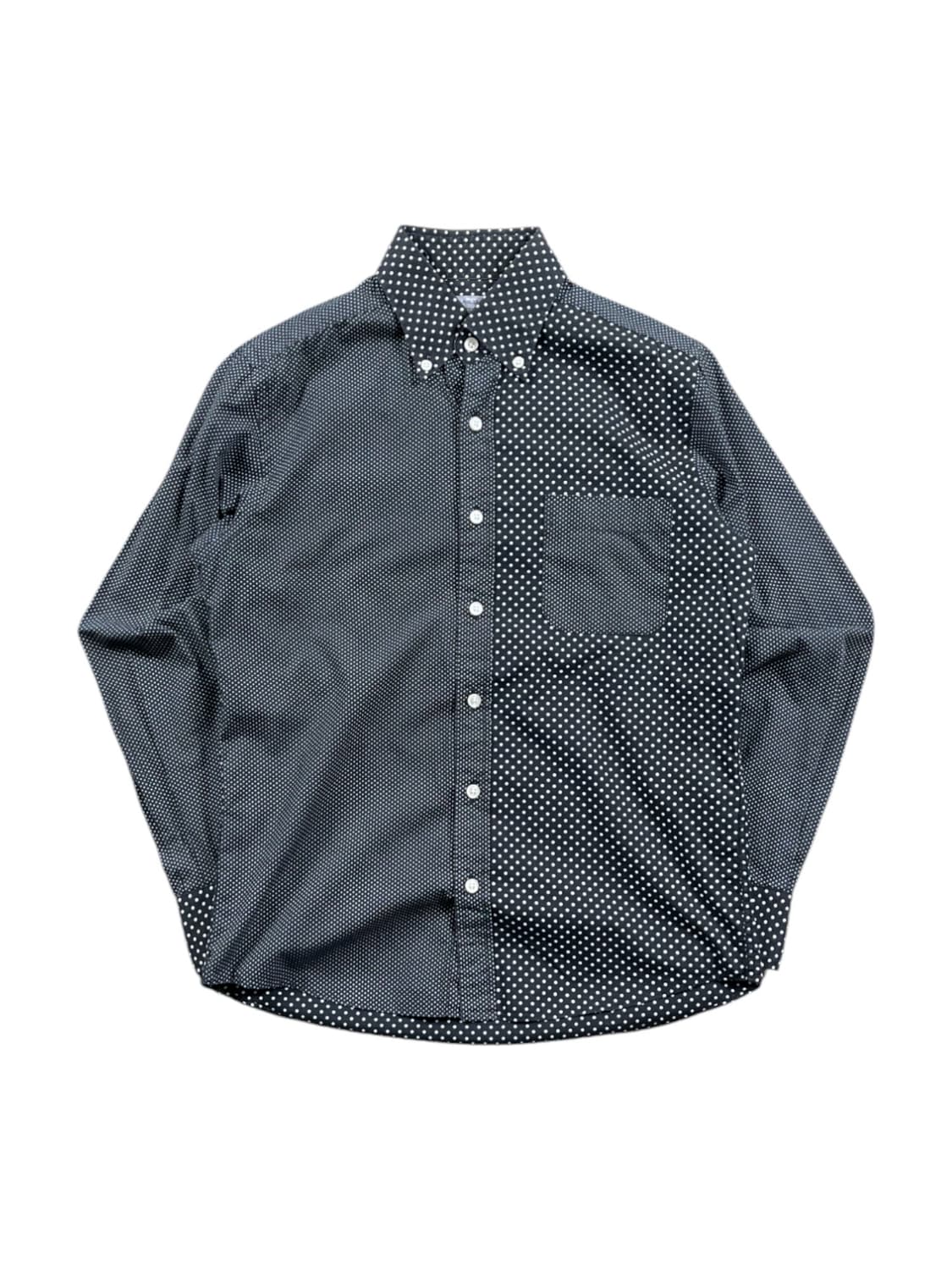 (Made in japan) Vintage 도트 셔츠  상품이미지1