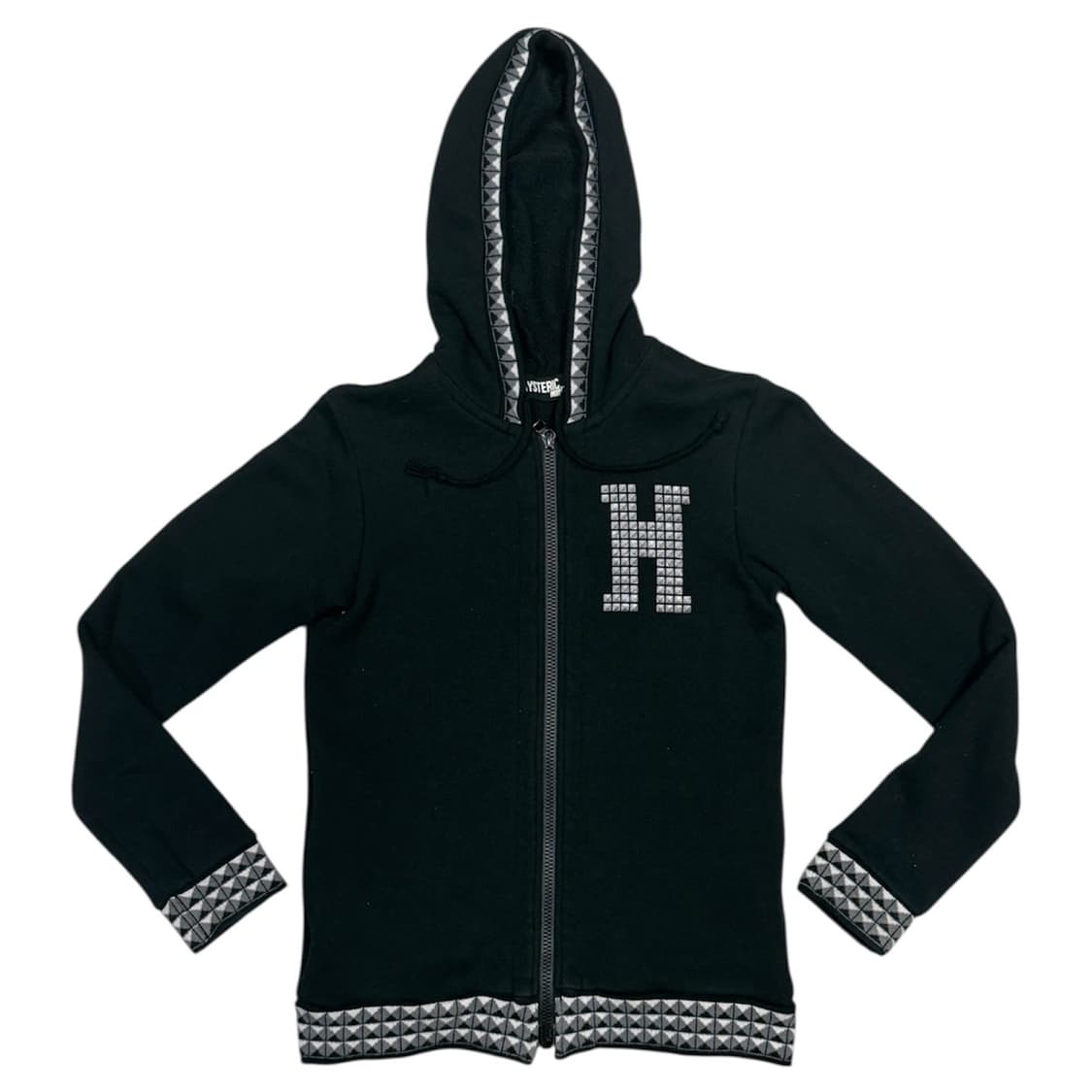 히스테릭 글래머 아카이브 스터드 폭탄 후드 집업 자켓 상품이미지1