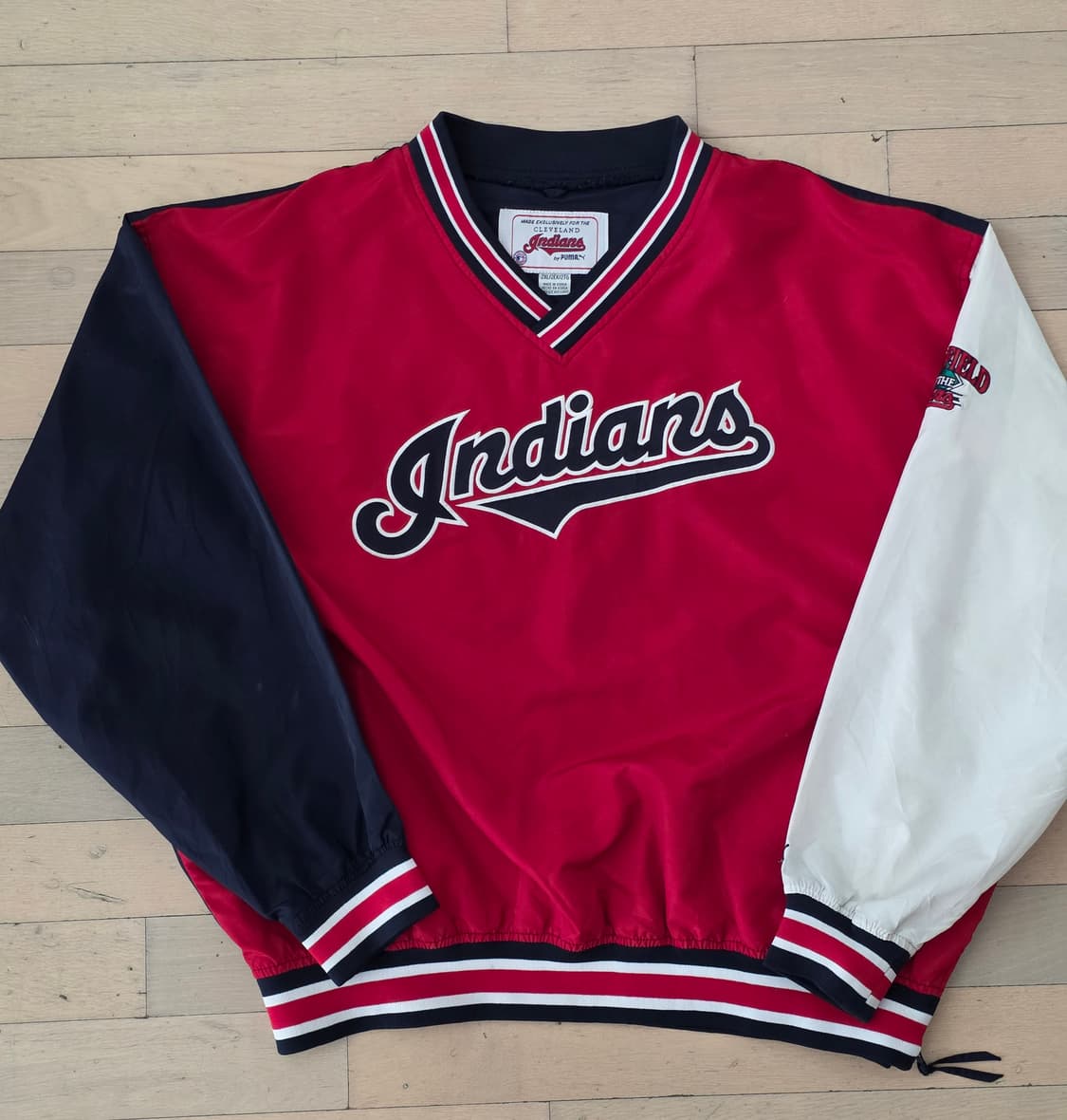 90's 클리브랜드인디언스xPUMA 원업2XL mlb 상품이미지1