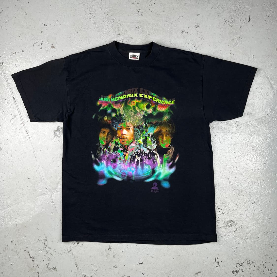 빈티지 Jimi Hendrix Experience BBC 세션 반팔티 상품이미지2