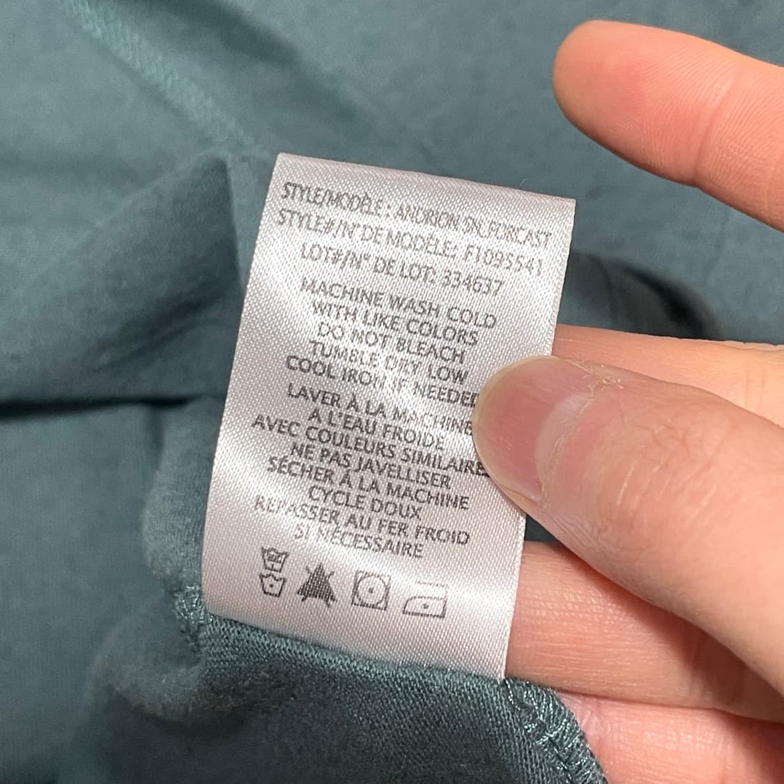 띠어리 청록 기본 반팔티셔츠 남성M 상품이미지6