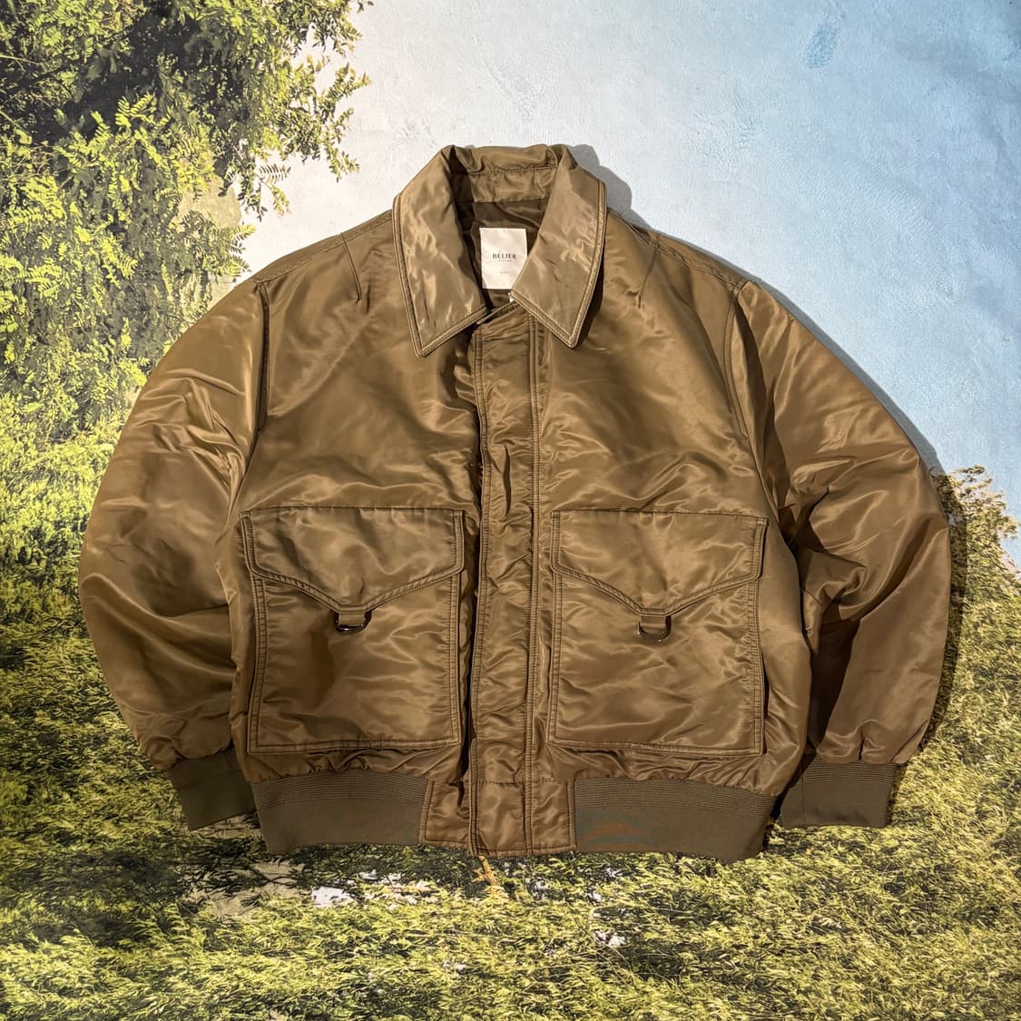 (M) Belier padded oversize bomber jacket 상품이미지2