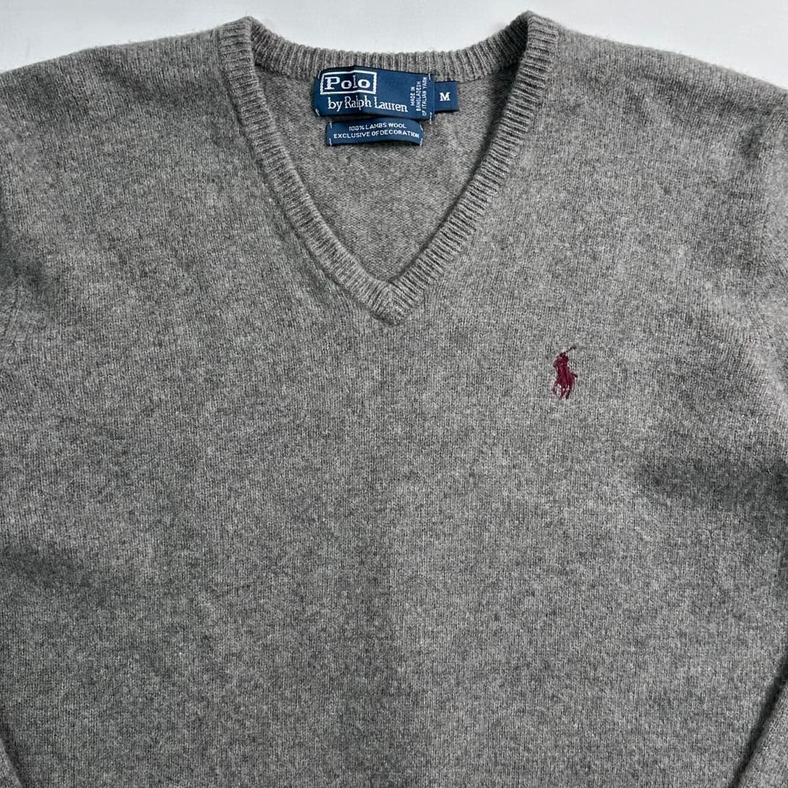 폴로 랄프로렌 그레이 울 니트  상품이미지2
