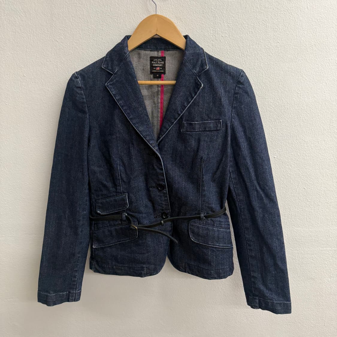 폴로진스 데님 벨티드 자켓 M 상품이미지1