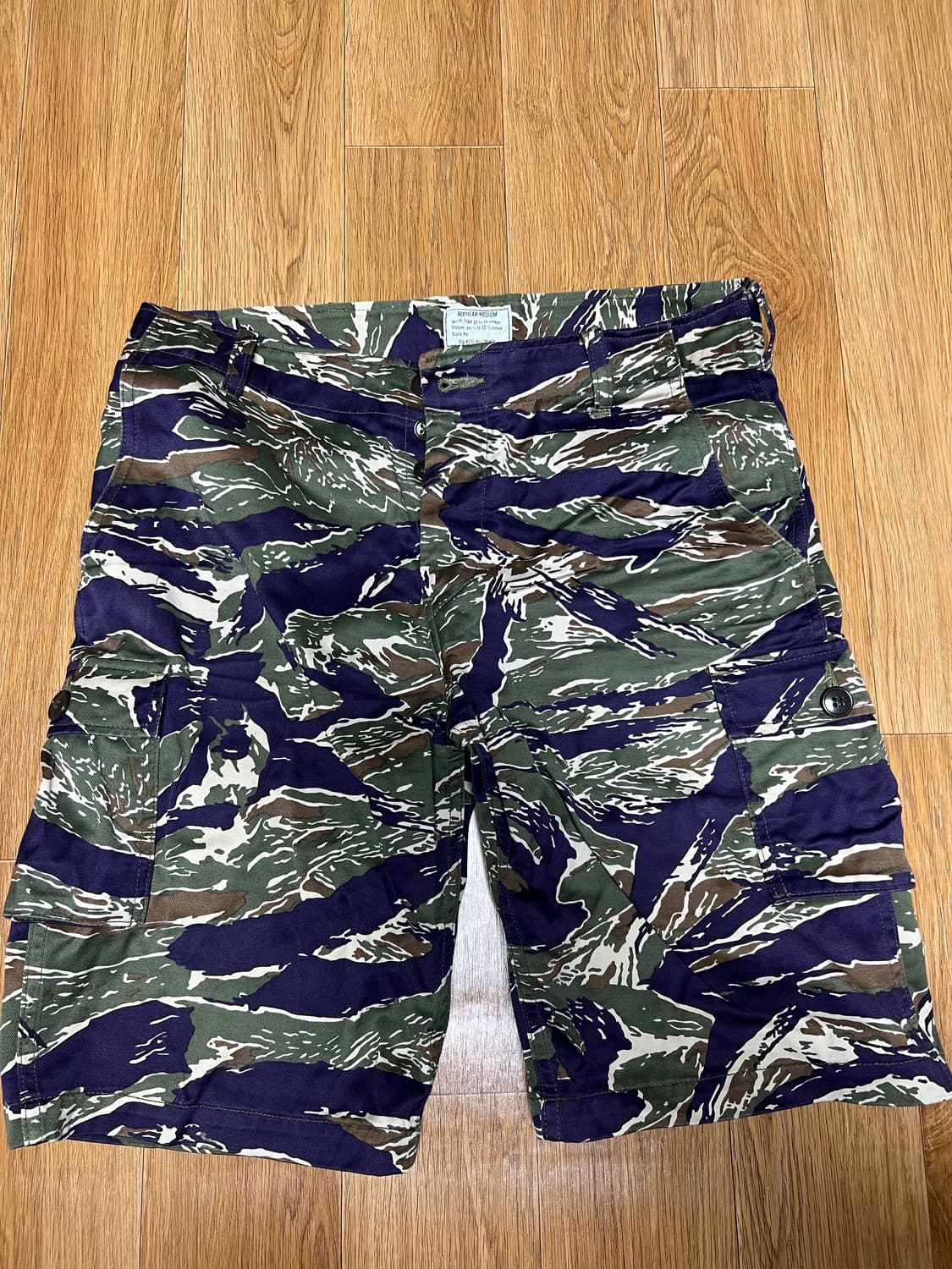 리얼맥코이 정글타이거 쇼츠 (퍼플) 상품이미지1