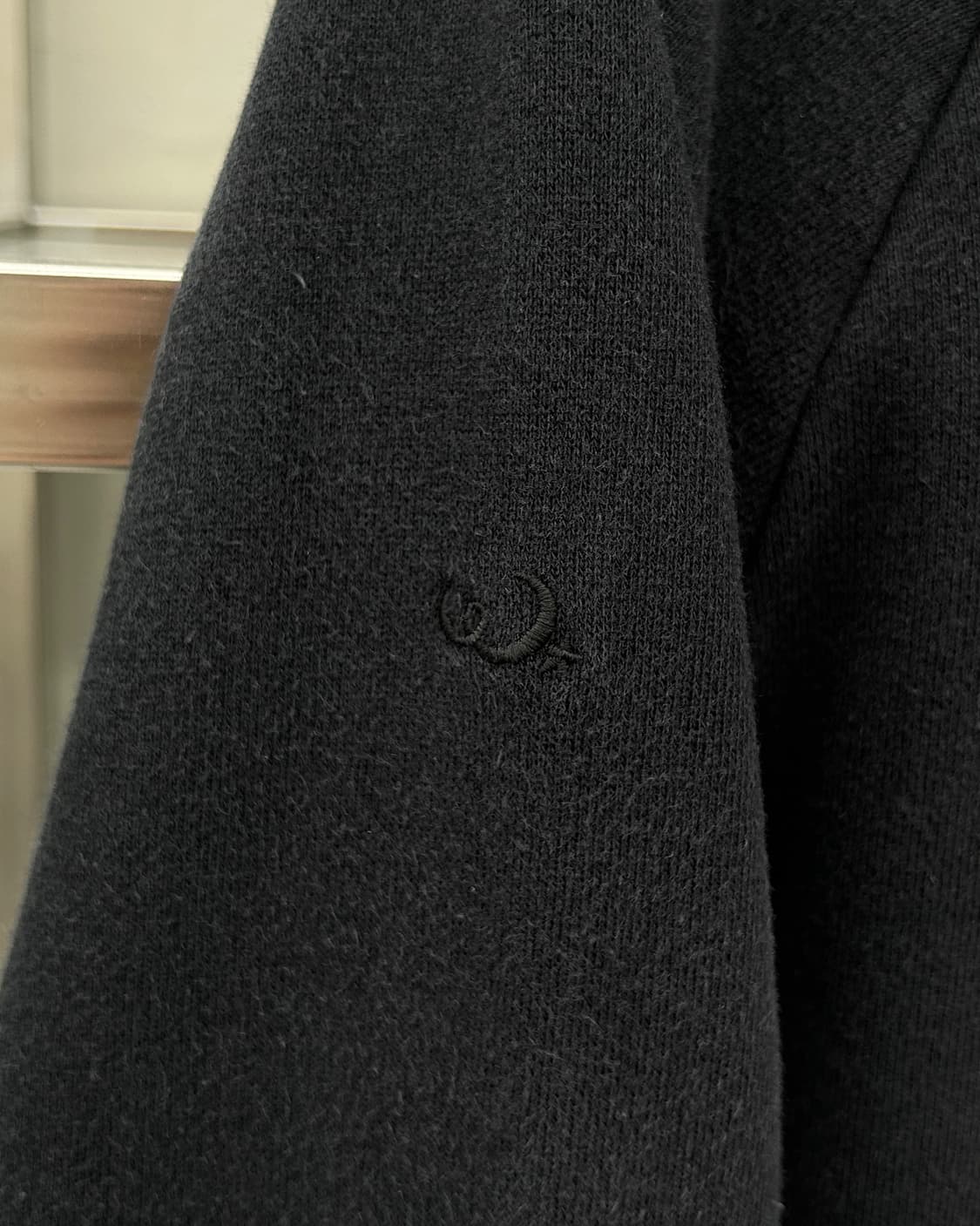 더블탭스 OG 백로고 스웻 후디 블랙 상품이미지6