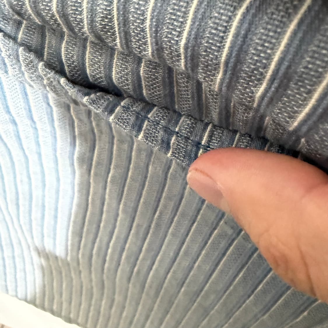 90s 아르마니 진스 린넨혼방 코트 상품이미지9