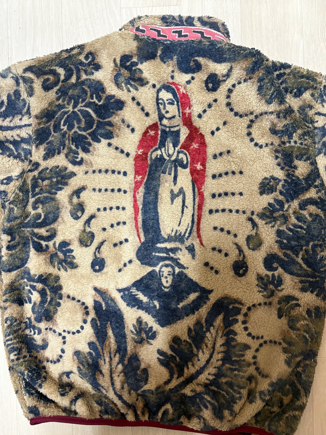 [KAPITAL] 캐피탈 다마스크 마리아 플리스 집업 [5] 상품이미지6