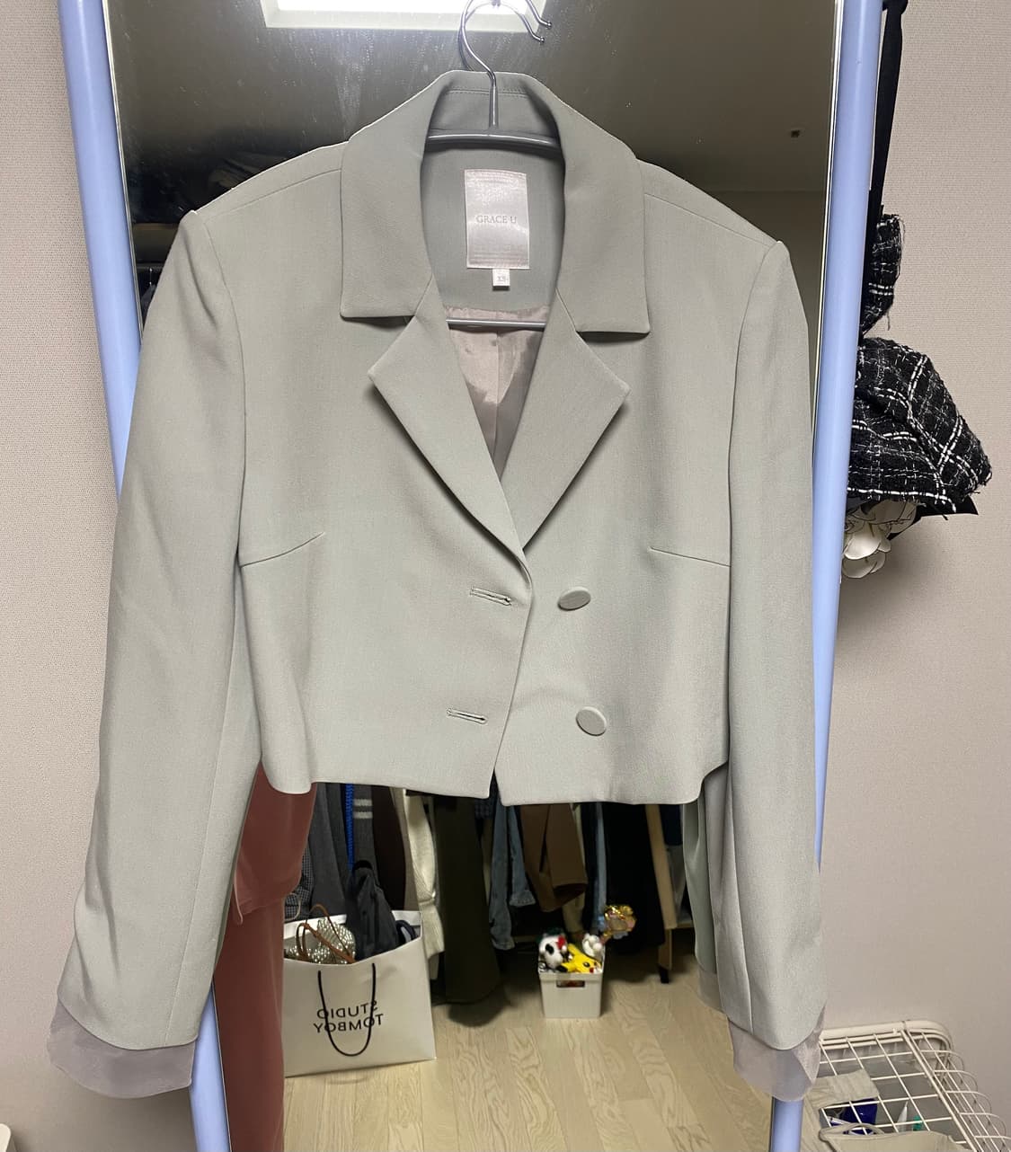 그레이스유 자켓슬랙스셋업 상품이미지2