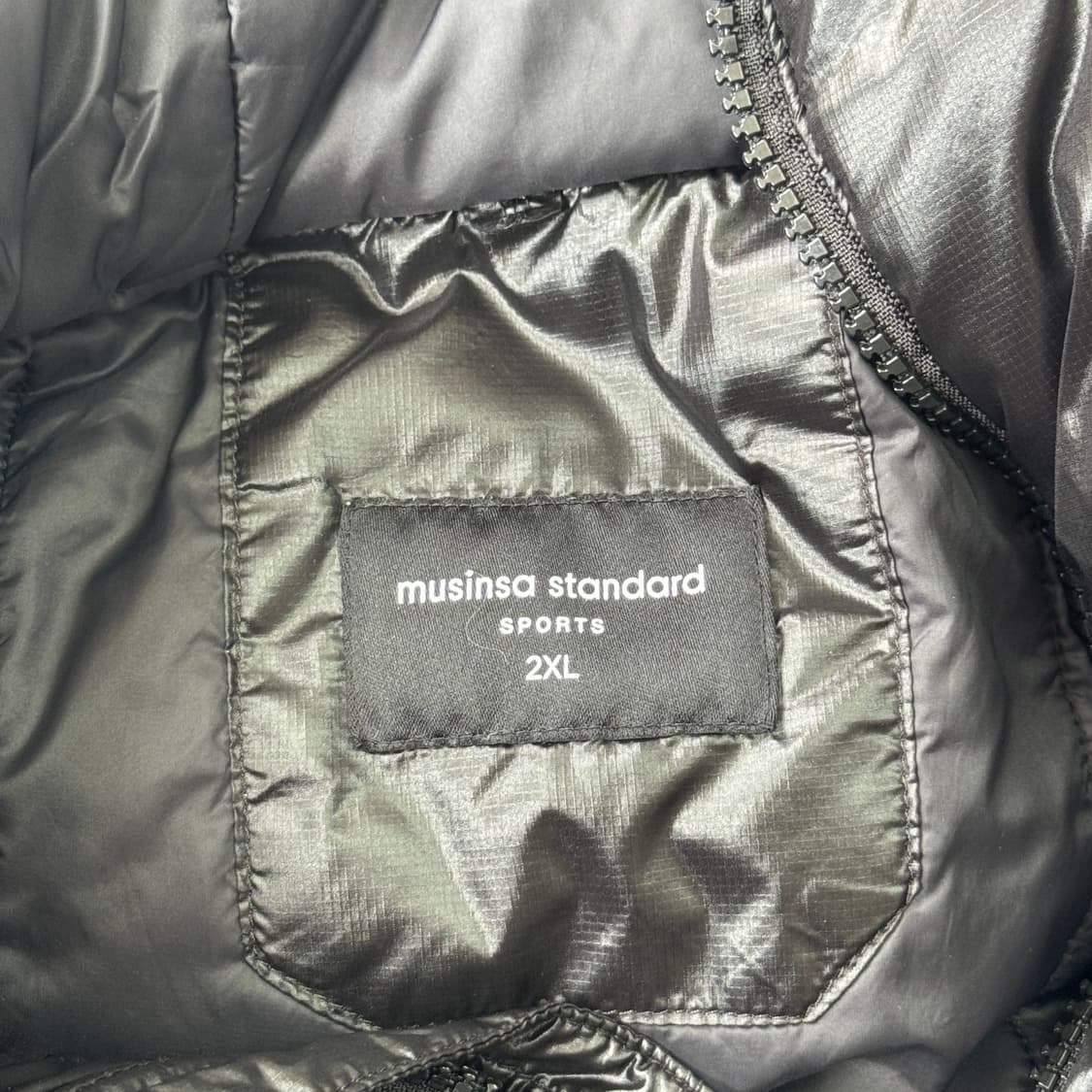 무신사스탠다드 코어 경량패딩 2XL 상품이미지7