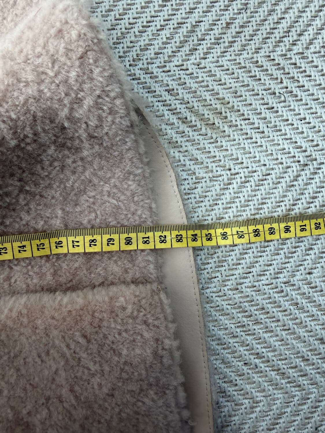 정품) ORR 오르 부클레 오버사이즈 안감 가죽 코트 자켓 XS 상품이미지9