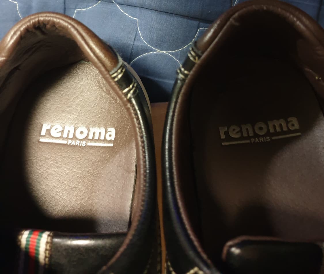 레노마 소가죽 초경량 클래식 컴포트화 블랙 (270) 상품이미지5