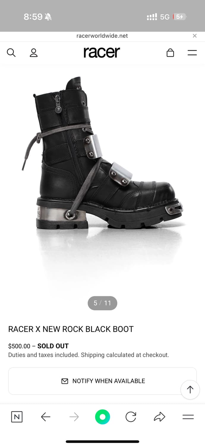 Racer X newrock 신발 구해요!! 상품이미지1