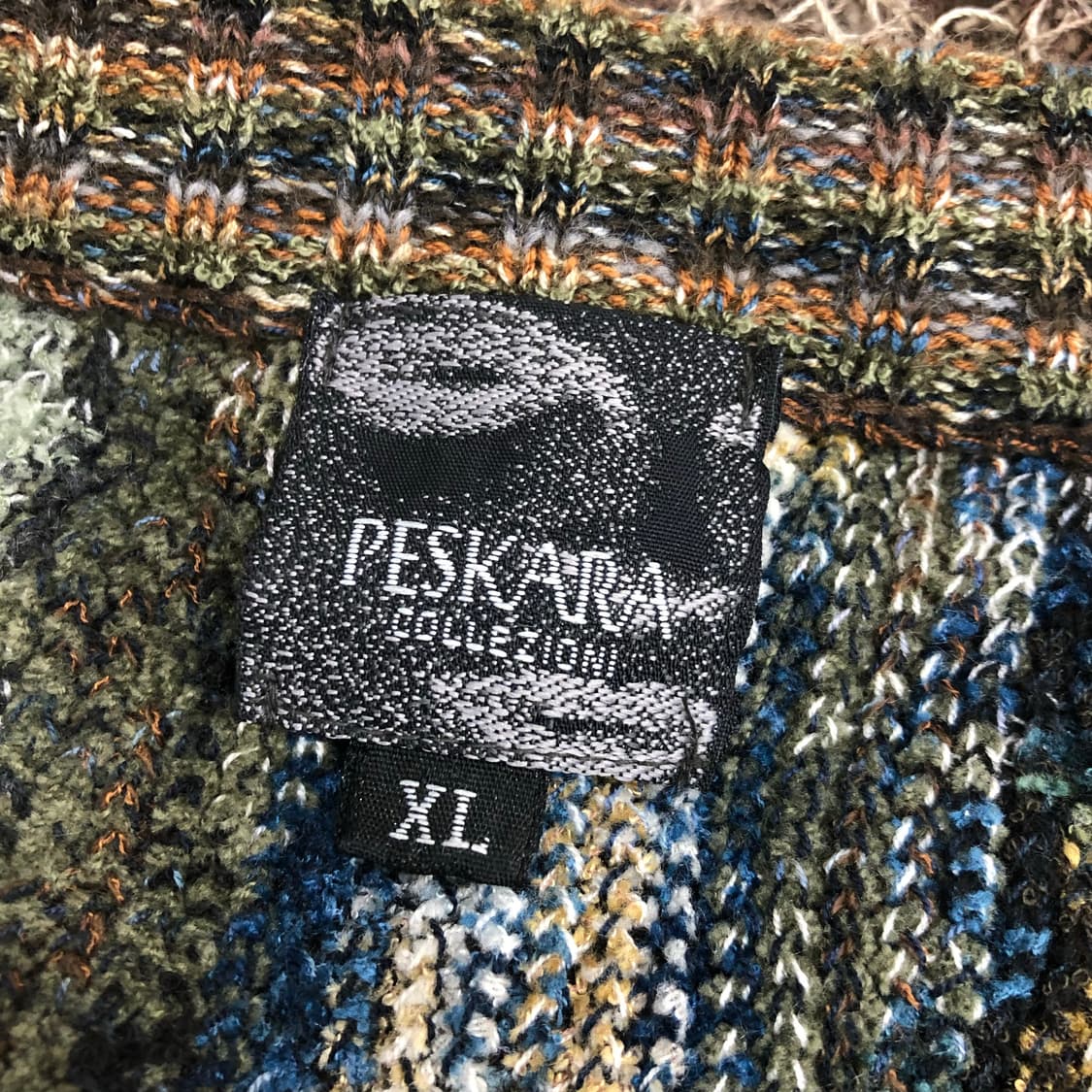 PESKARA 패턴 니트 가디건 상품이미지4